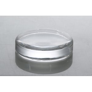 画像: ミニチュアガラスプレート（円形）　φ9ｘ2.2cm